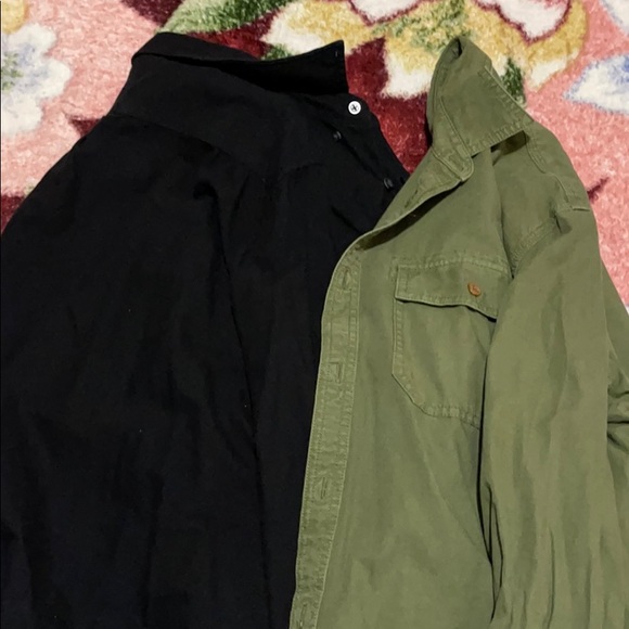2 Button down long sleeve shirts